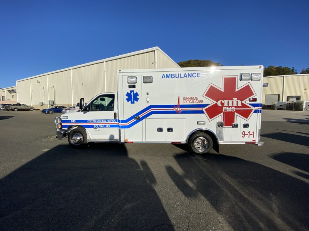 2020 Citizens Memorial Hospital Remounted Chevy Type III Custom