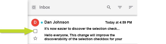 FAQ Internet: Multiple Email Selection