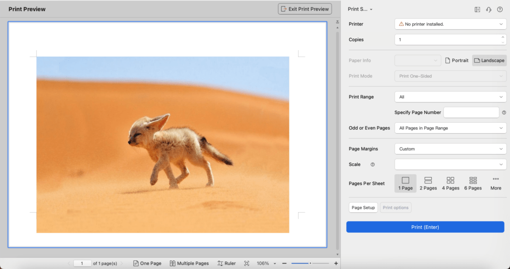 How to Print a Large Image on Multiple Pages? Tools & Steps Arvin