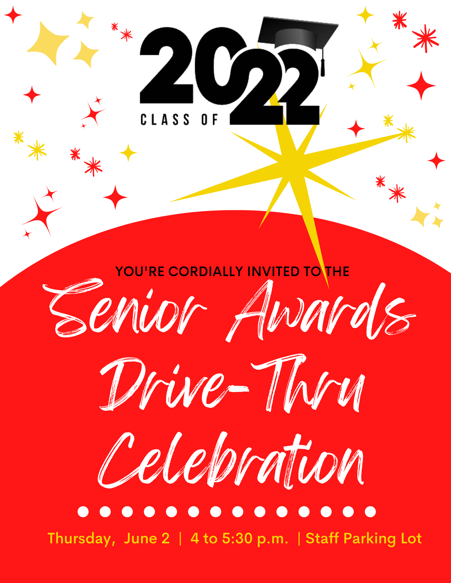 Senior Awards Celebration DriveThru Arvin High School