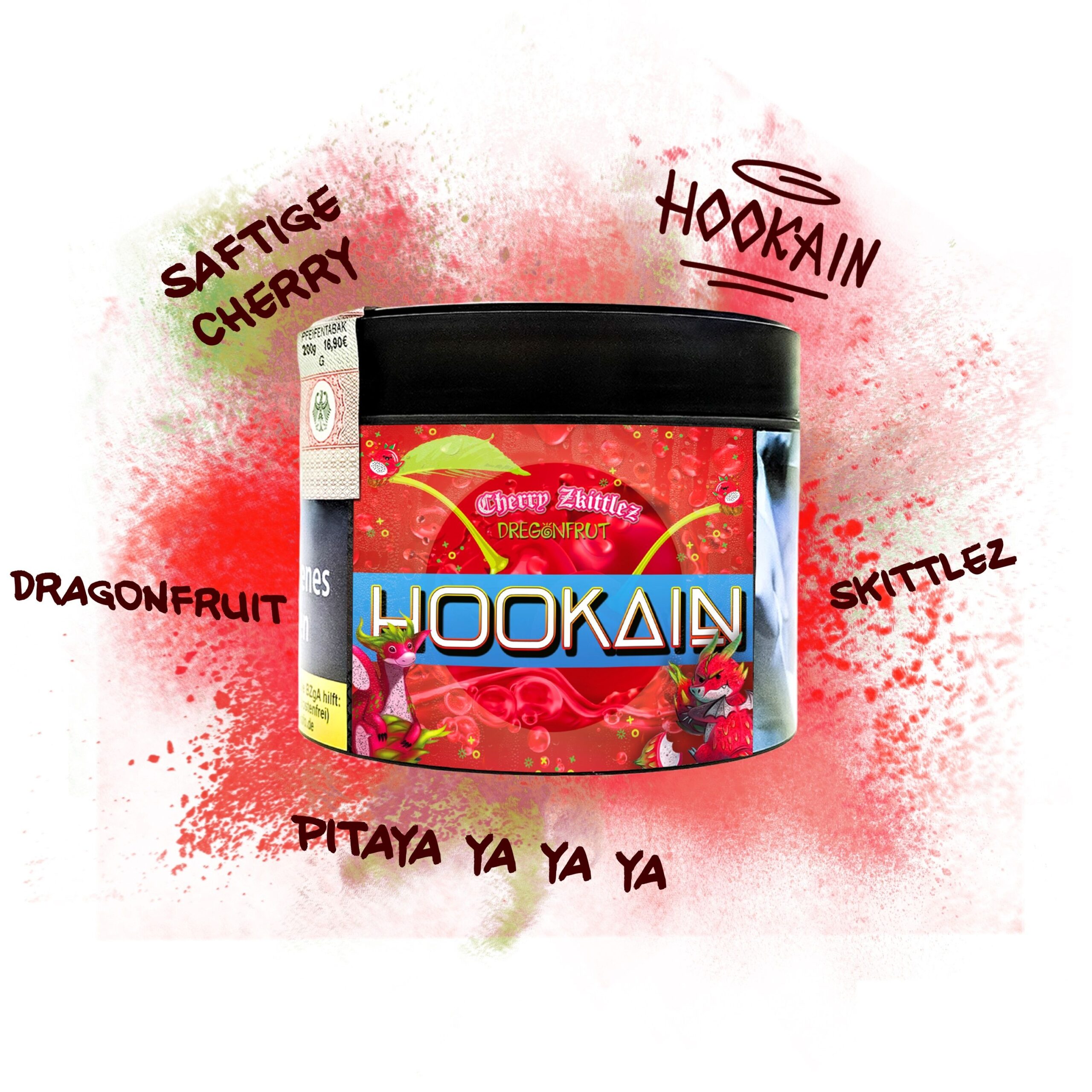 Hookain Shisha Tabak Cheri Zkittlez (200g) Arya Shop
