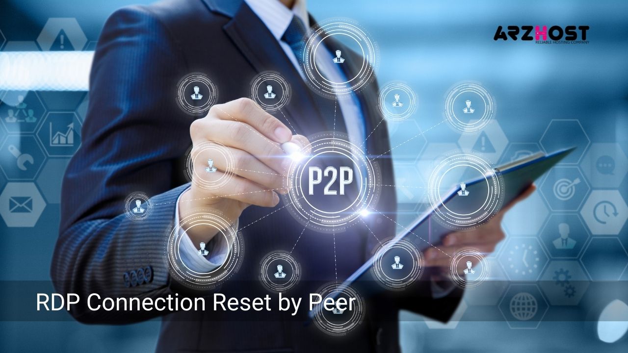 RDP Connection Reset by Peer ARZ Host