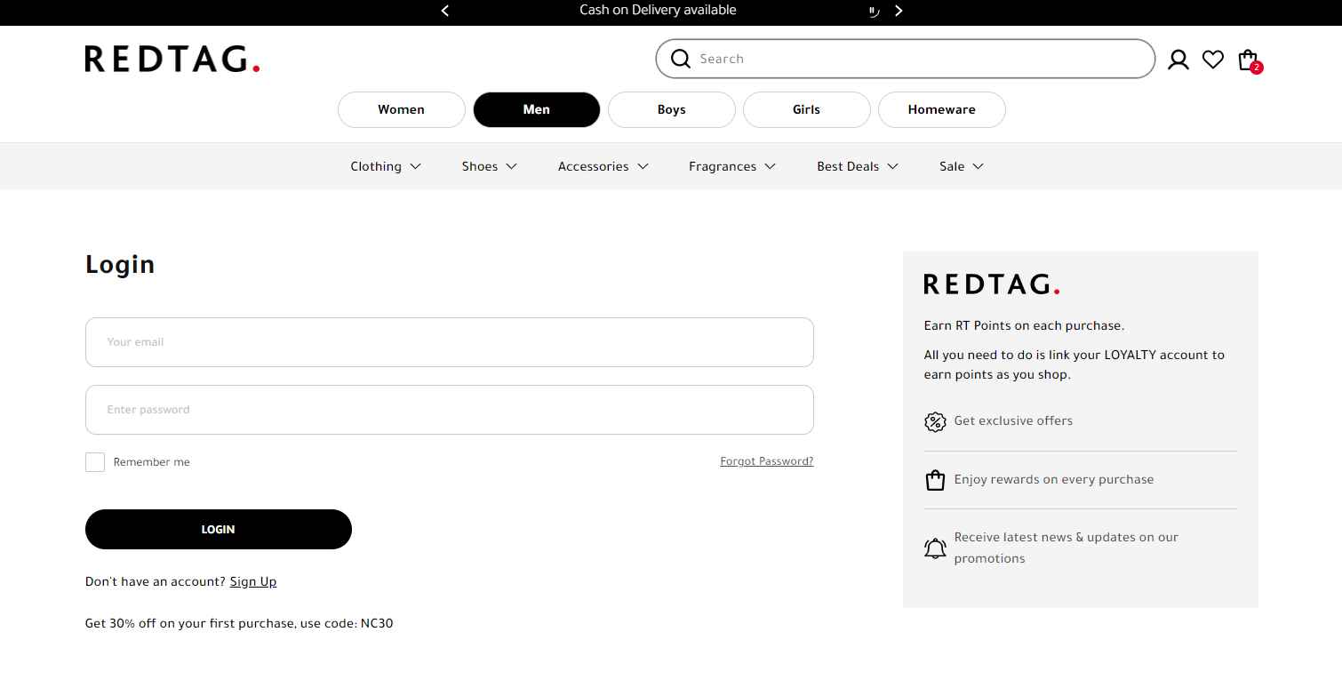 Redtag Coupon Code 40 OFF Redtag Promo Code September 2024