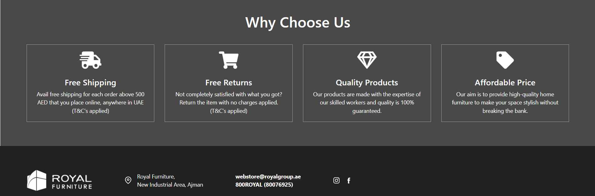 Royal Furniture Coupon Codes Up To 60 Off August 2024 UAE