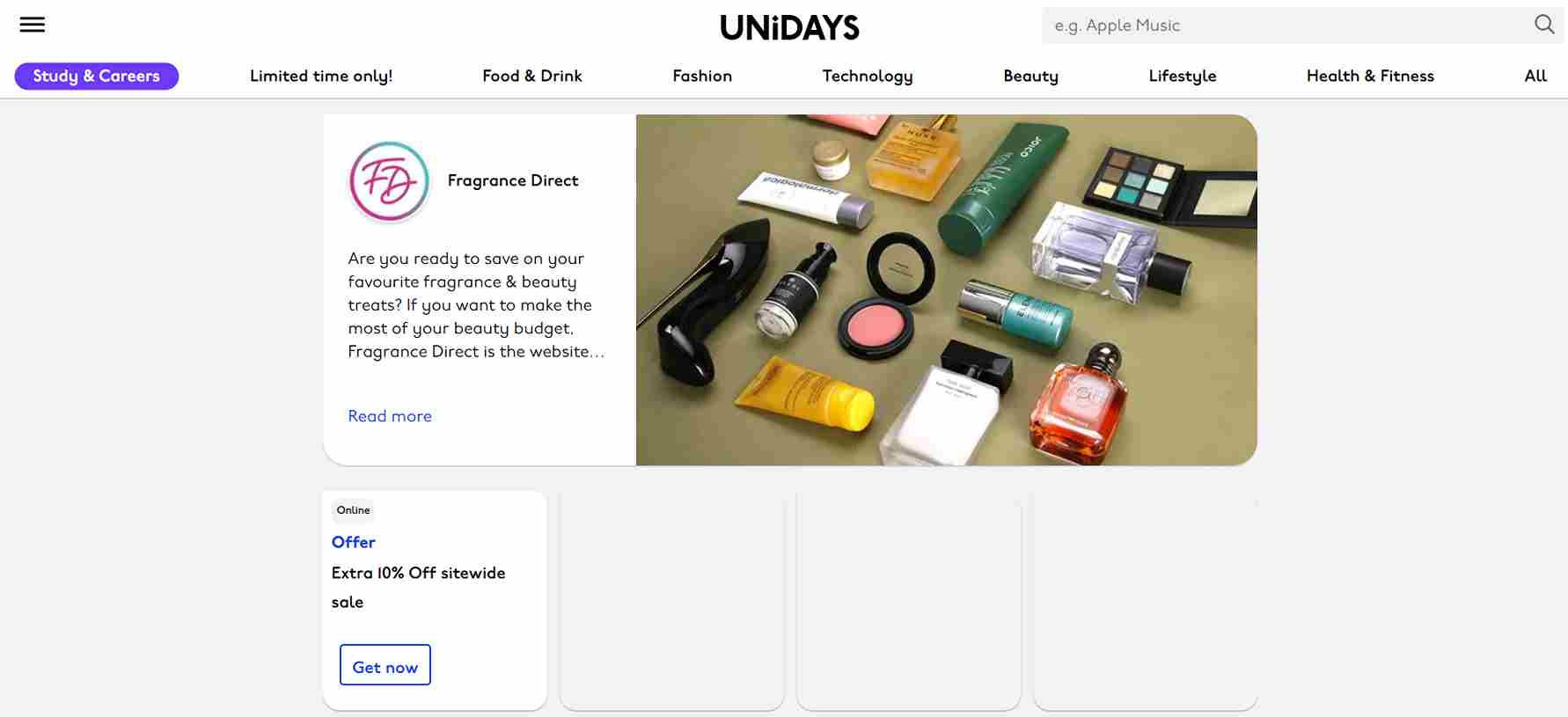 Fragrance direct discount code 20 off in June 2024 Uk