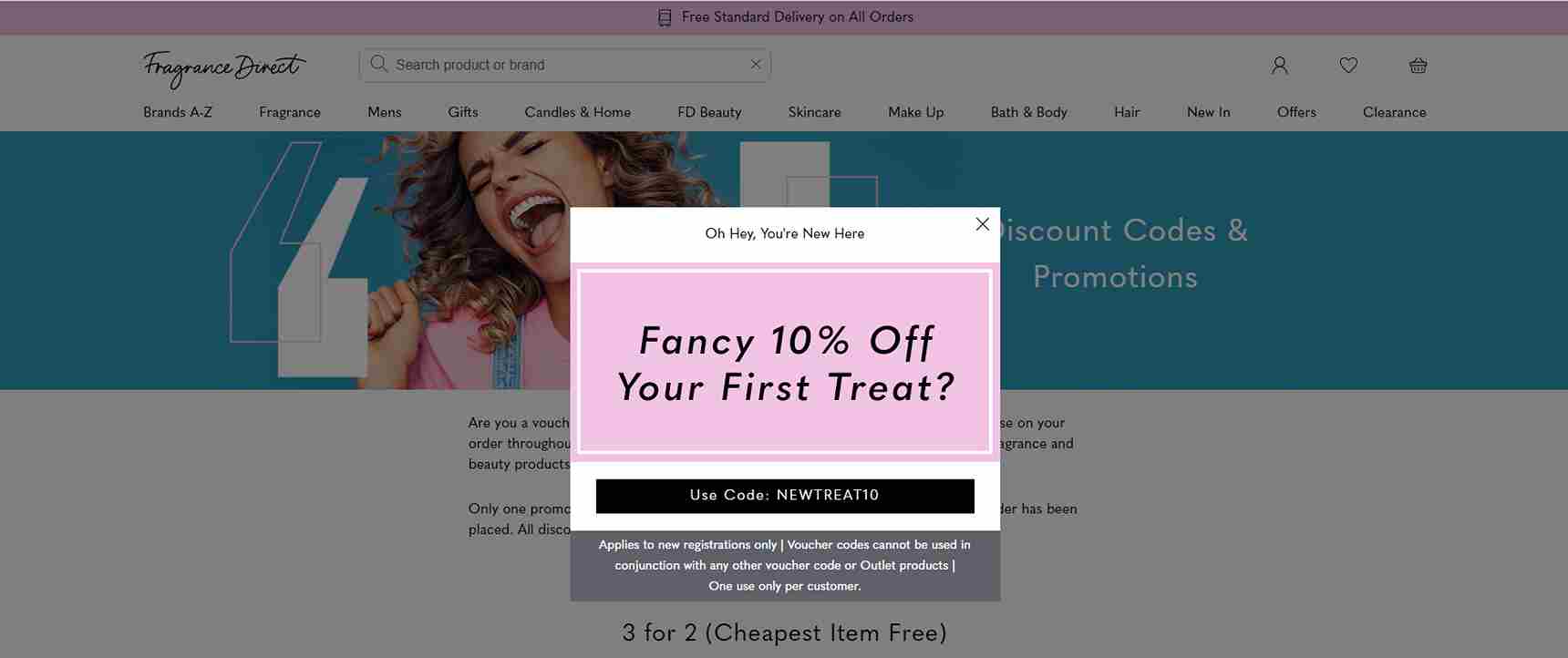 Fragrance direct discount code 20 off in June 2024 Uk