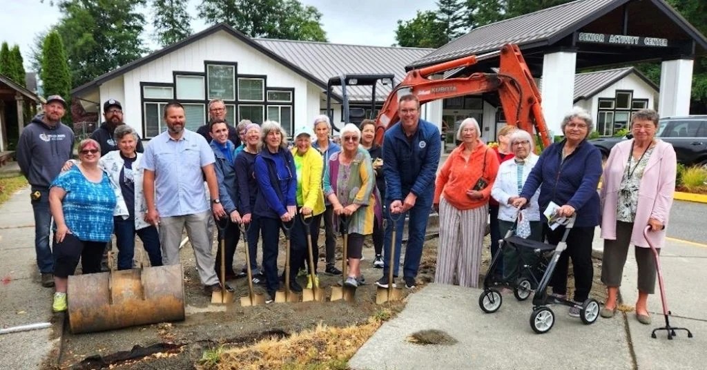 The Sally Hill Pavilion is on its Way! Anacortes Senior Activity