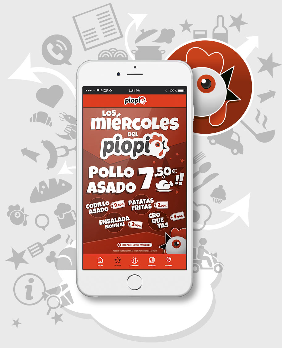 App Piopio Asador Piopio