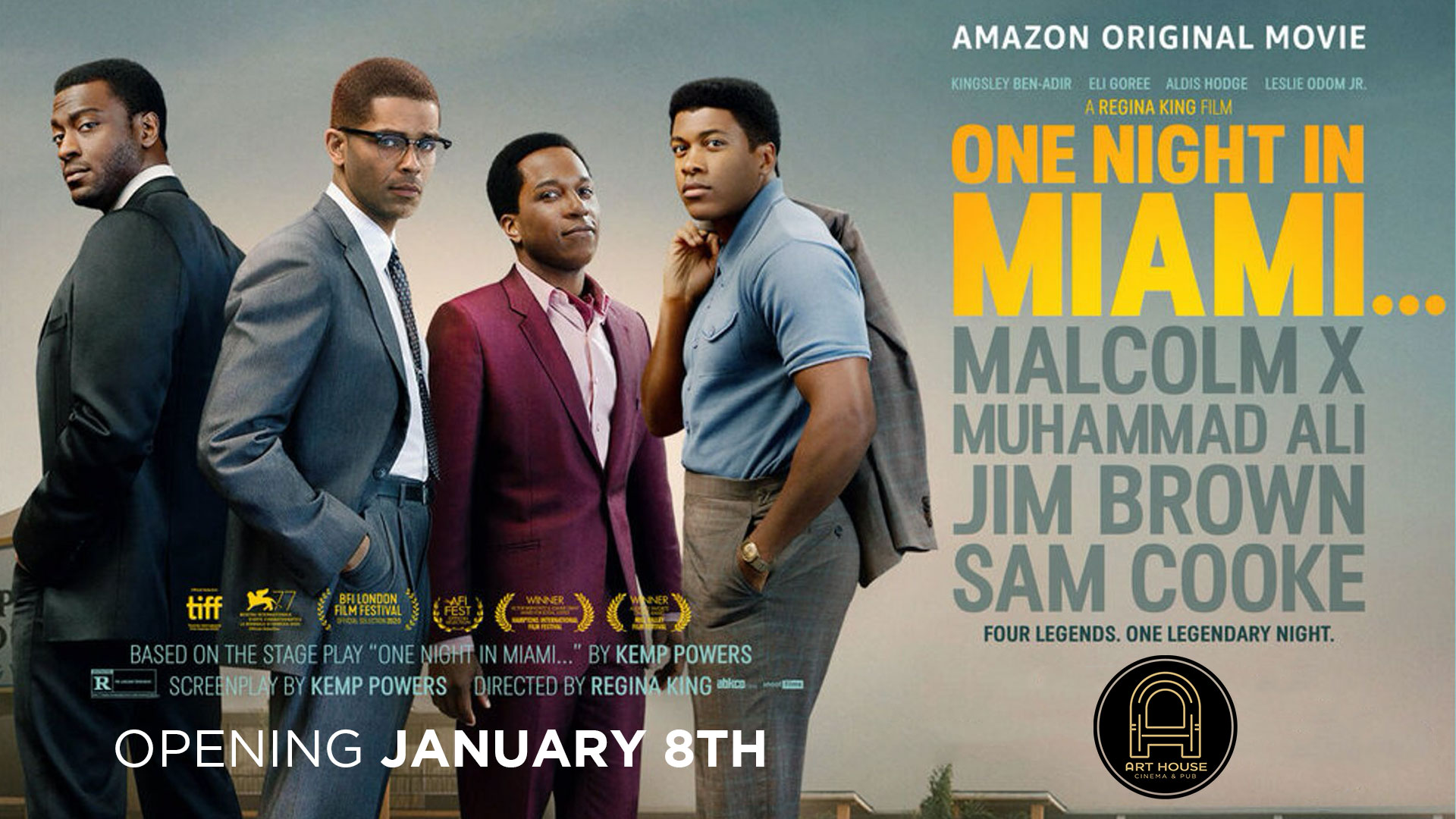 “One Night in Miami” (2020) Review As AJ Thinks