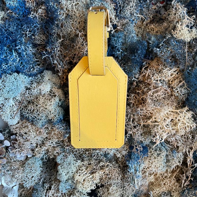 Personalised Leather Luggage Tags Leather Travel Tags ASALI Designs