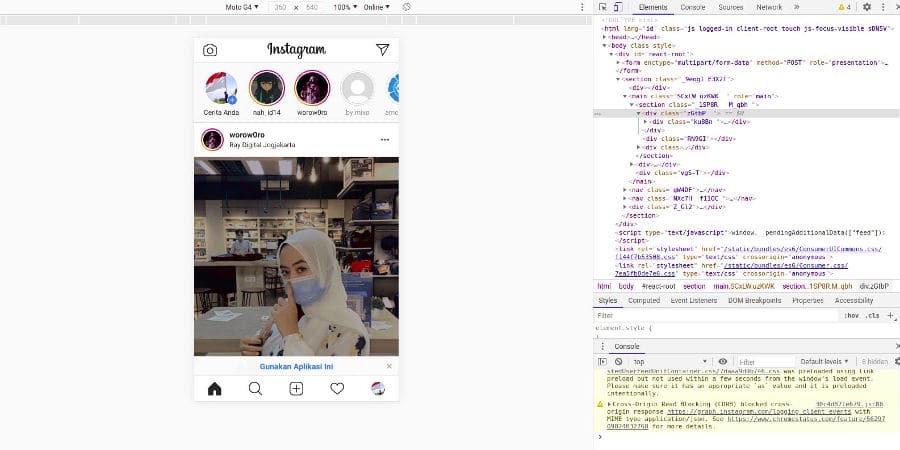 Cara Upload Foto & Video Instagram di PC Mudah Asalkata
