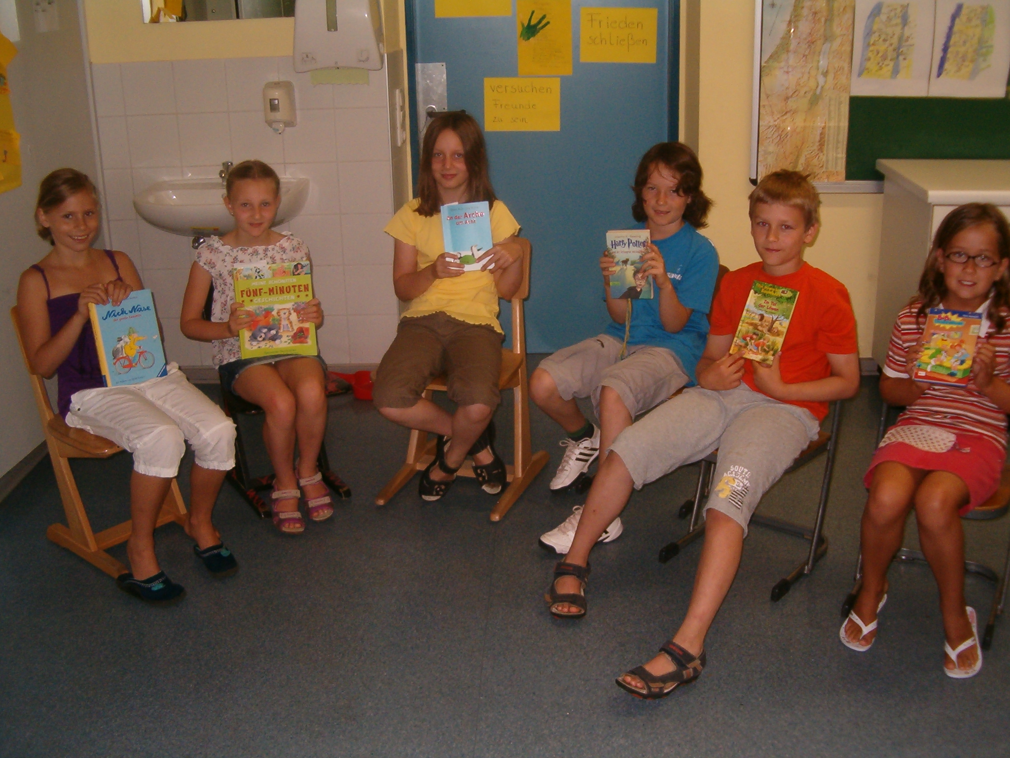 Bayreuth Lesemarathon an der Grundschule St. Asante e.V.