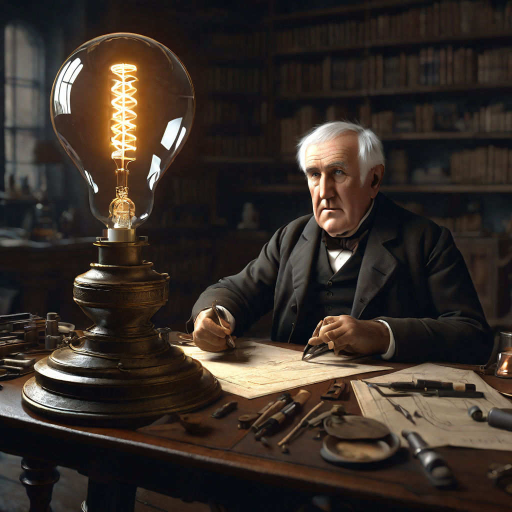 WHO INVENTED THE LIGHT BULB?