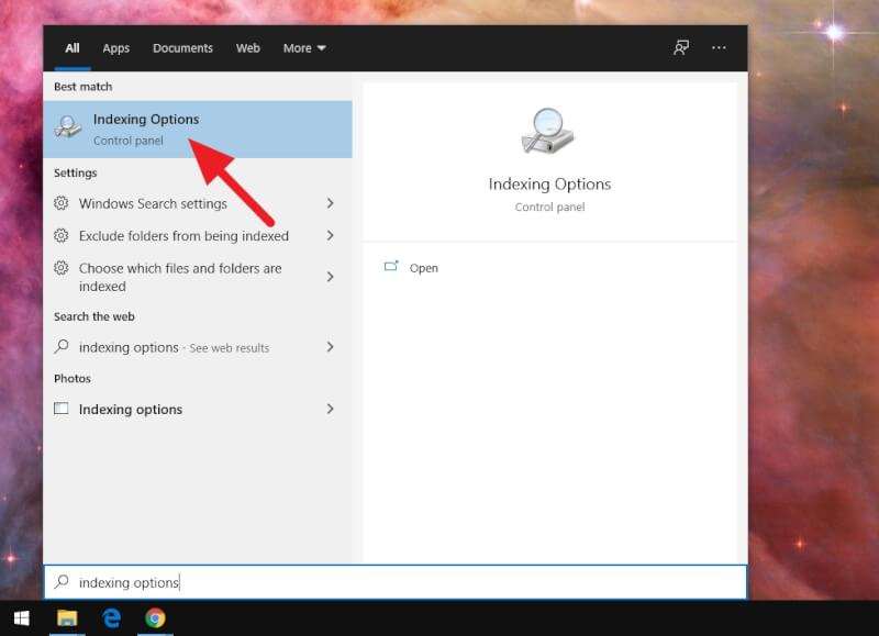 How to Rebuild Index & Fix Search Issues on Windows 10