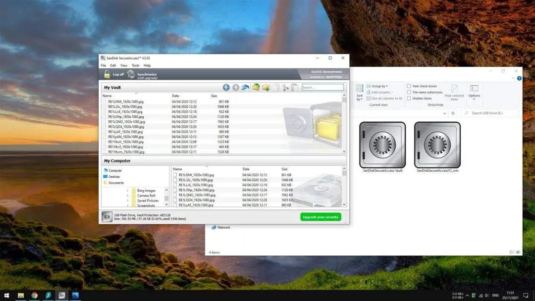 How to Use Sandisk SecureAccess to Protect a Flash Drive