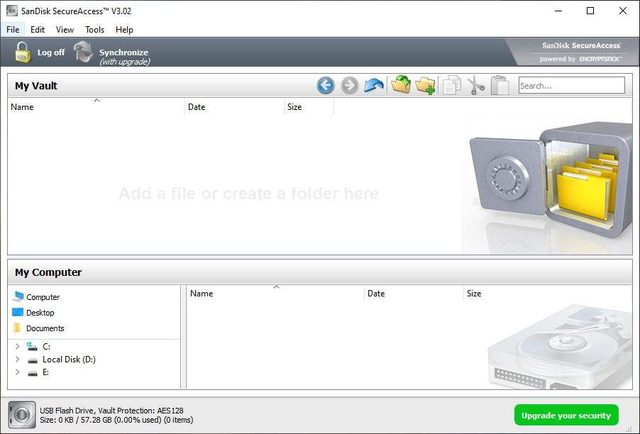 How to Use Sandisk SecureAccess to Protect a Flash Drive