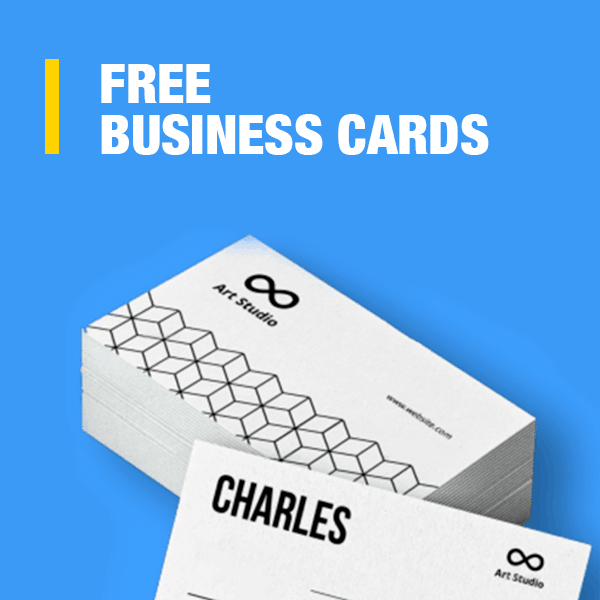Free Business Cards A&S Printing Inc.,