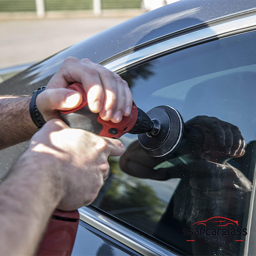 Car windscreen polishing services by professional experts at Asap