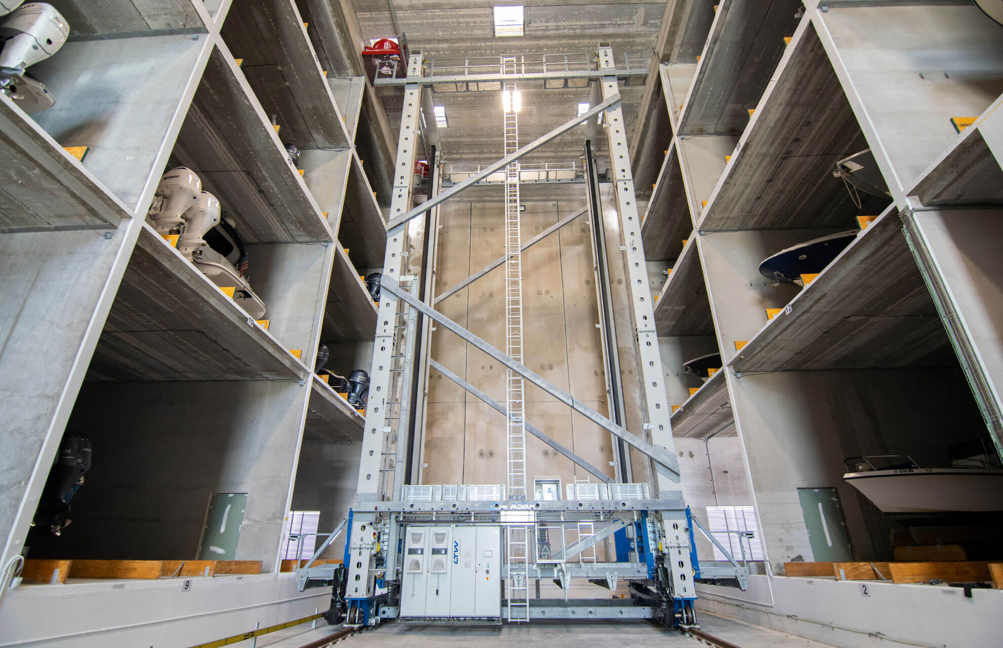 Automated Drystack Technology The Future of Marina Storage Starts with ASAR ASAR