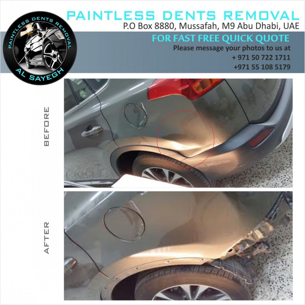 Paintless Dents Repair Al Sayegh Auto Repairs UAE