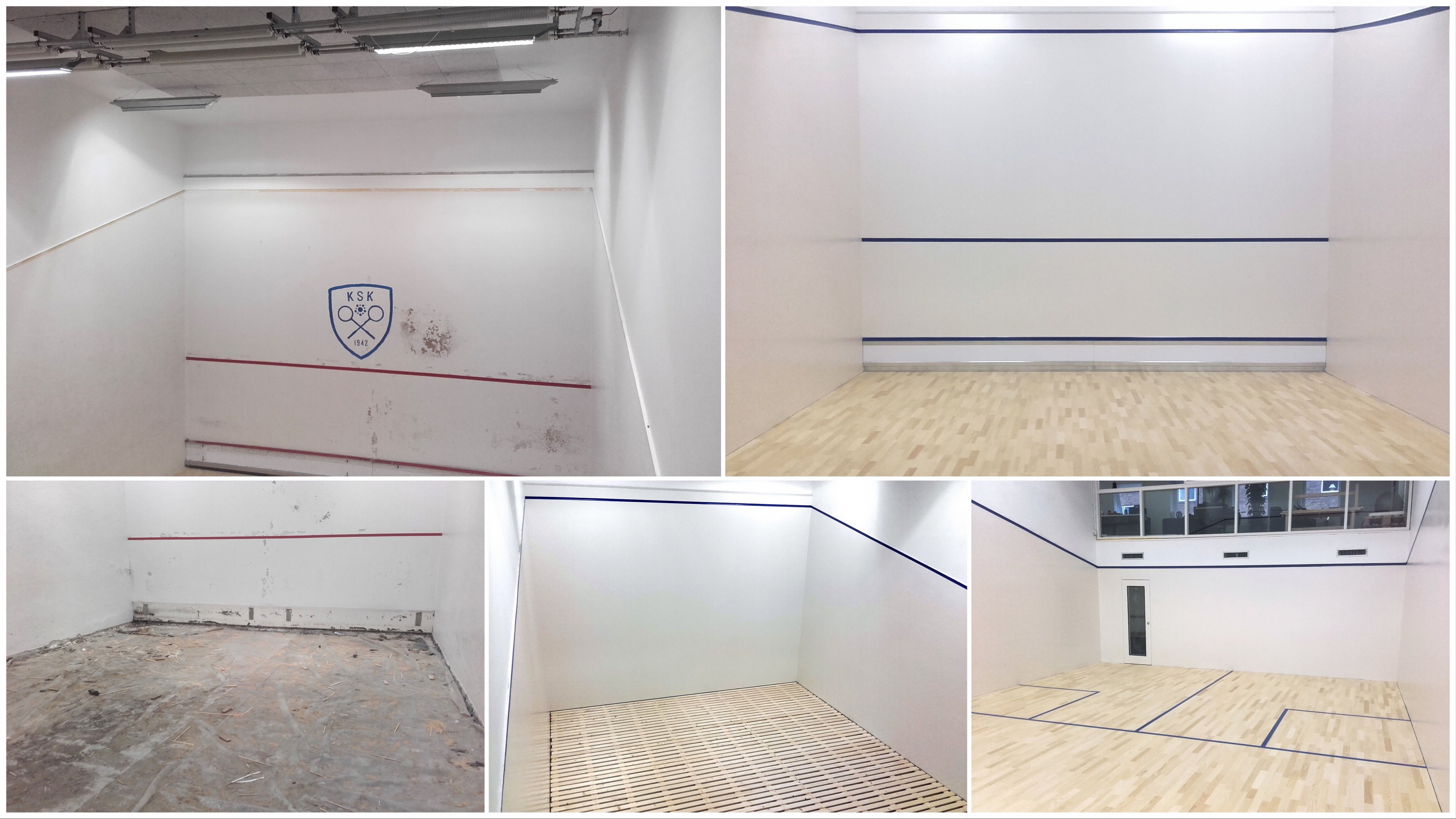 ASB Squash Courts Solutions Renovation