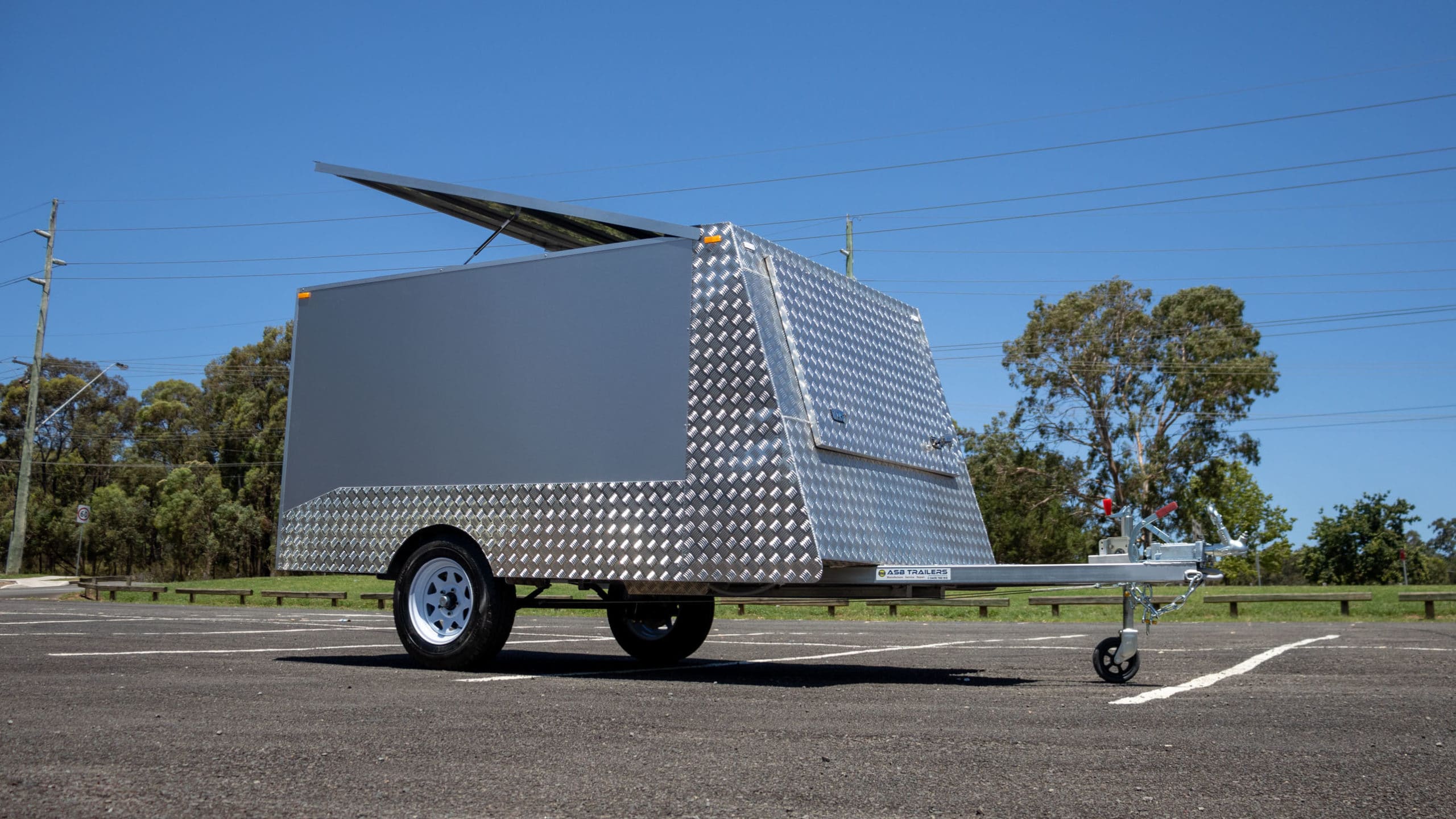 SN3000 MW Brush Aluminum ASB Trailers