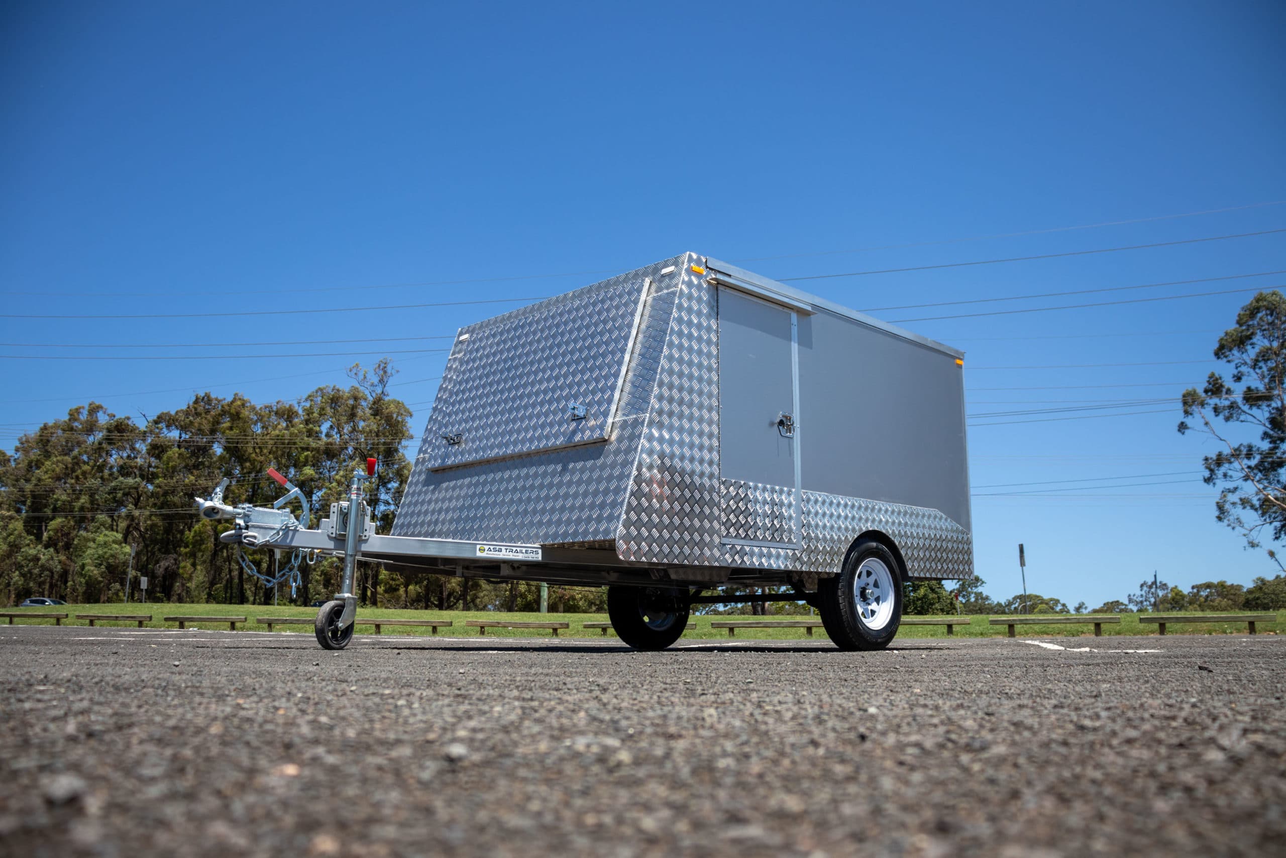 SN3000 MW Brush Aluminum ASB Trailers