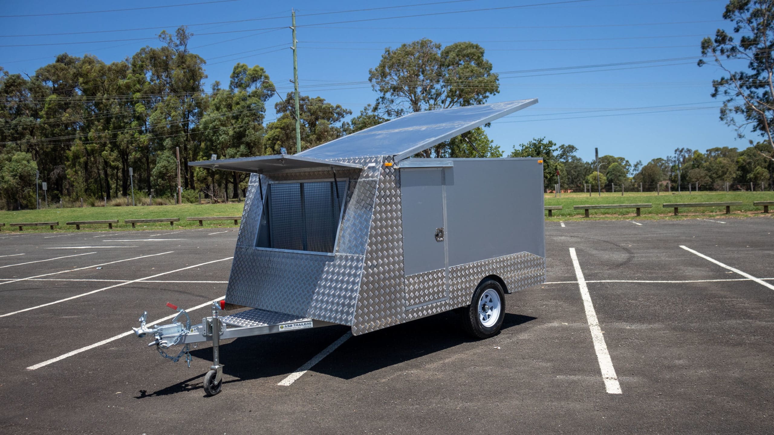 SN3000 MW Brush Aluminum ASB Trailers