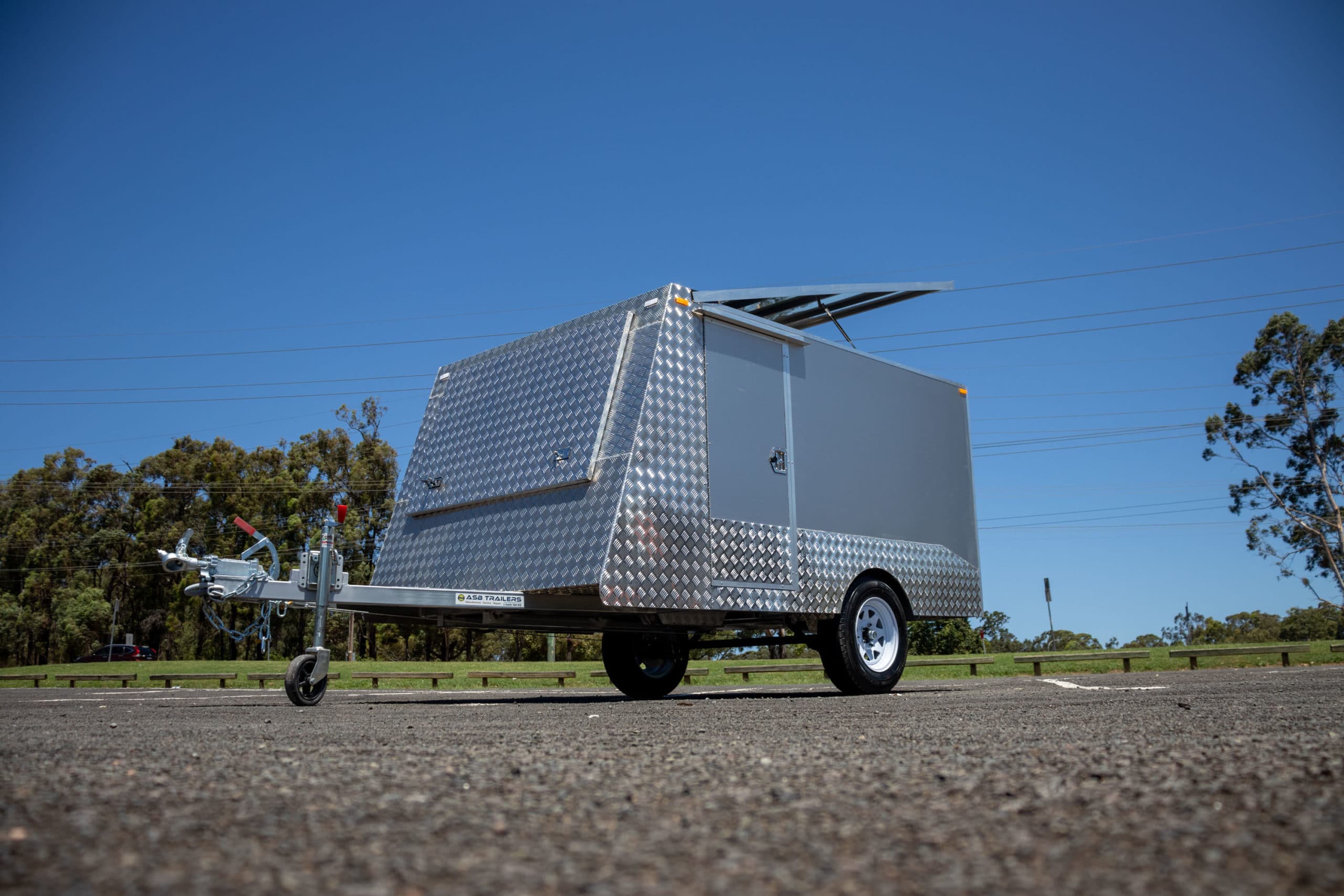 SN3000 MW Brush Aluminum ASB Trailers