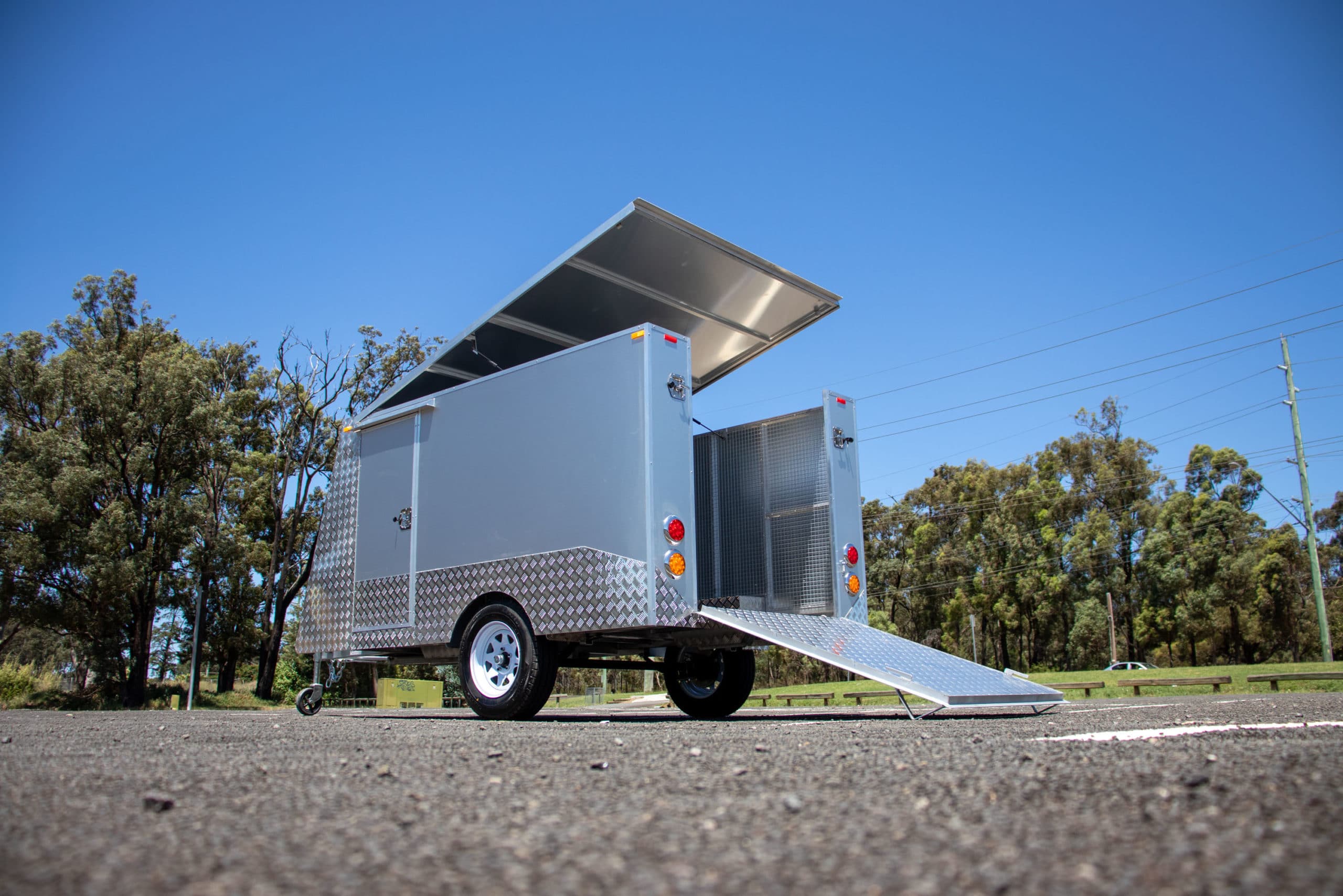 SN3000 MW Brush Aluminum ASB Trailers