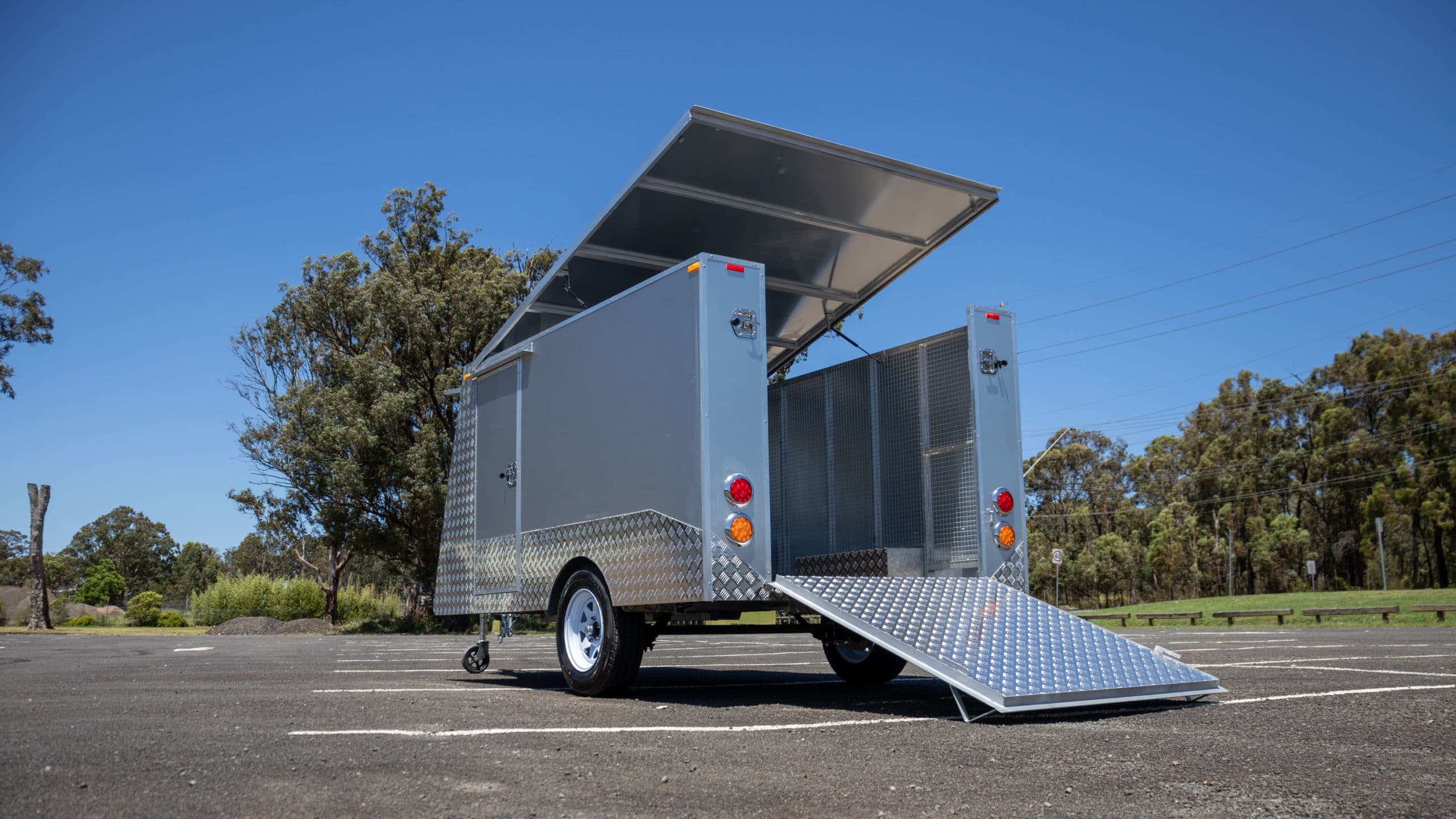 SN3000 MW Brush Aluminum ASB Trailers