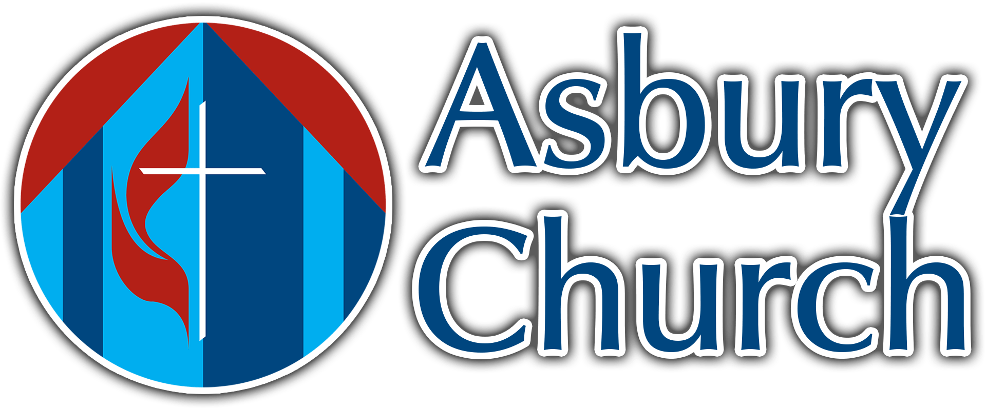 logo color web header Asbury United Methodist Church