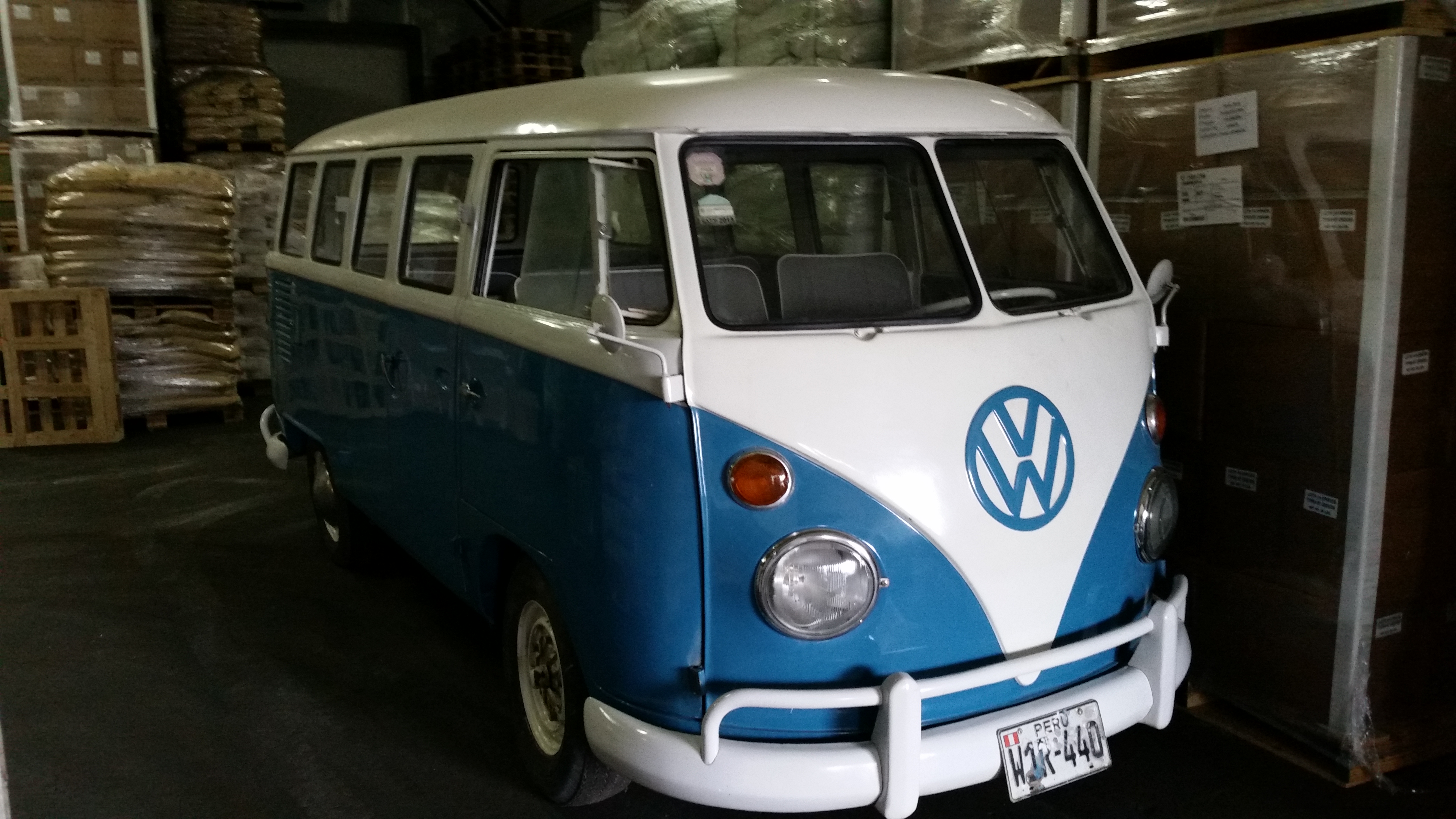 VW Bulli aus Peru ASC Logistics