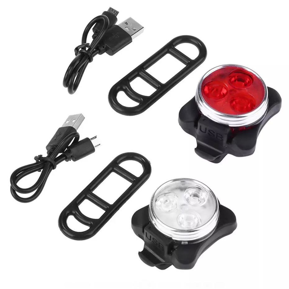 LED Bike Headlight/Tail Light Set Buy One Give One ASCENTALE