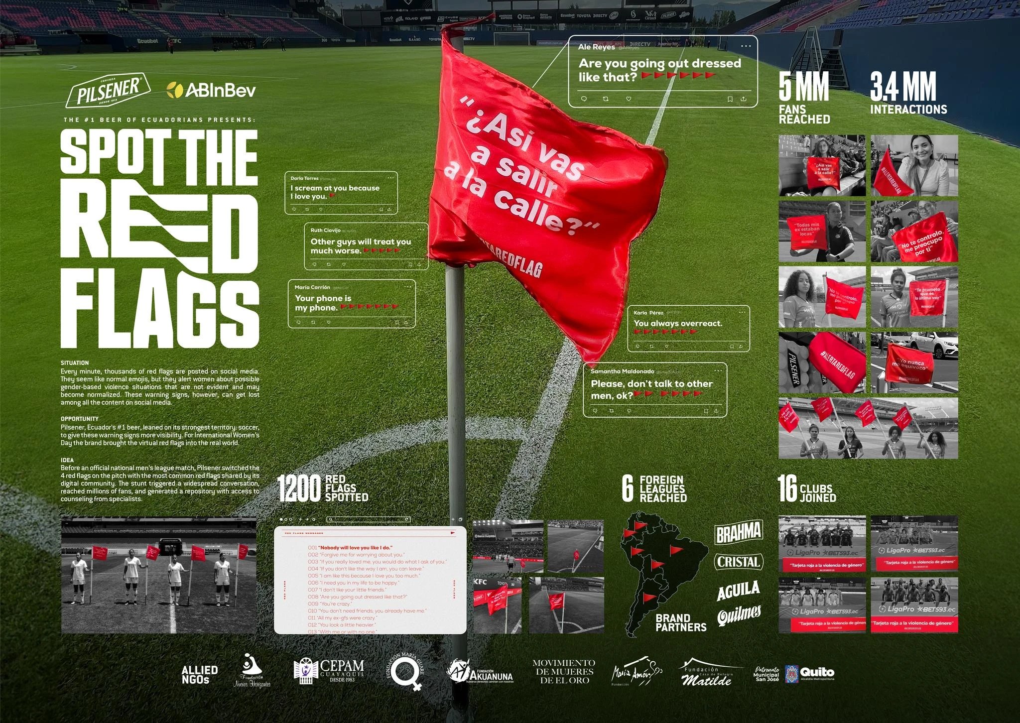 Spot the red flags Campaign THE WORK