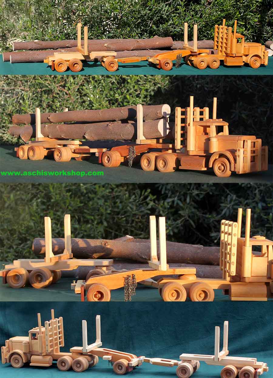 Wooden Semi Truck Plans