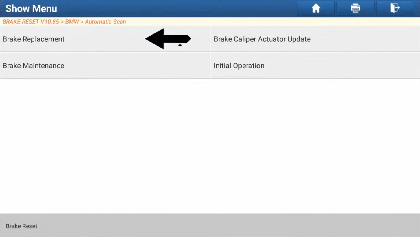 Quy trình reset phanh tay điện tử trên xe BMW F10
