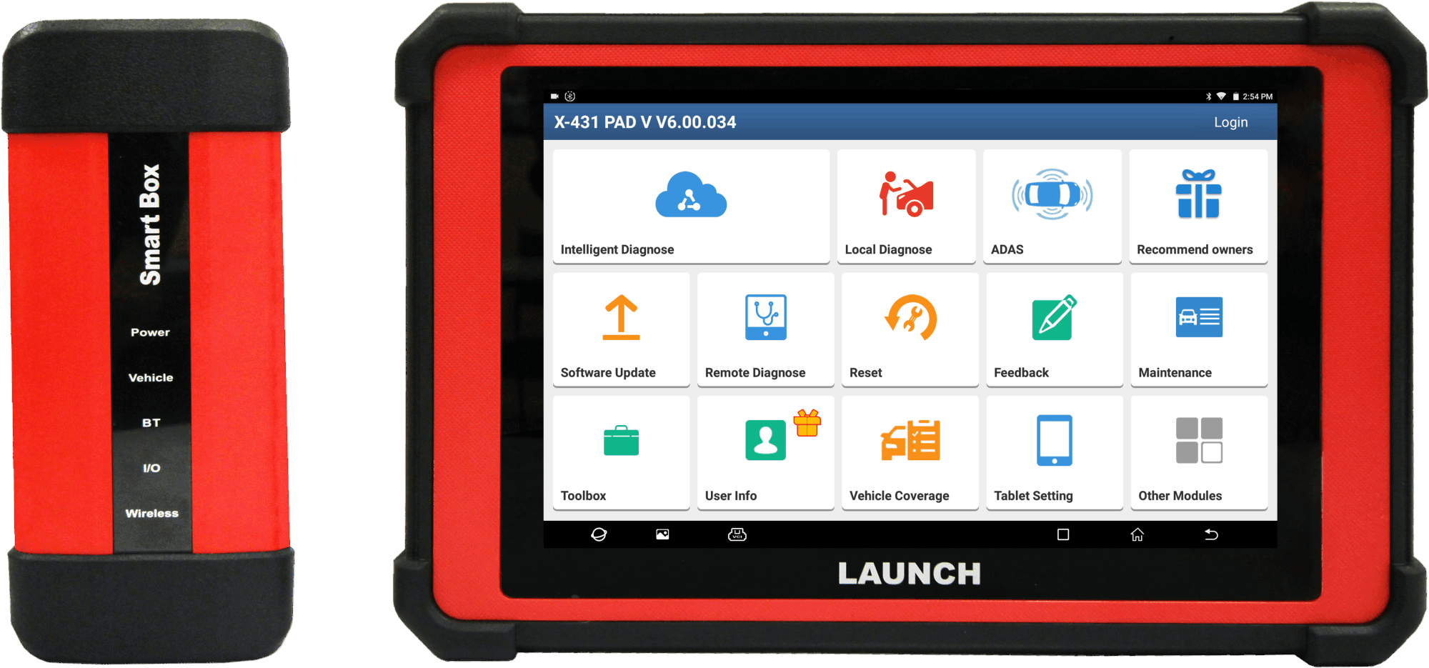 Các bước cập nhật cho Launch X431 V và X431 V+