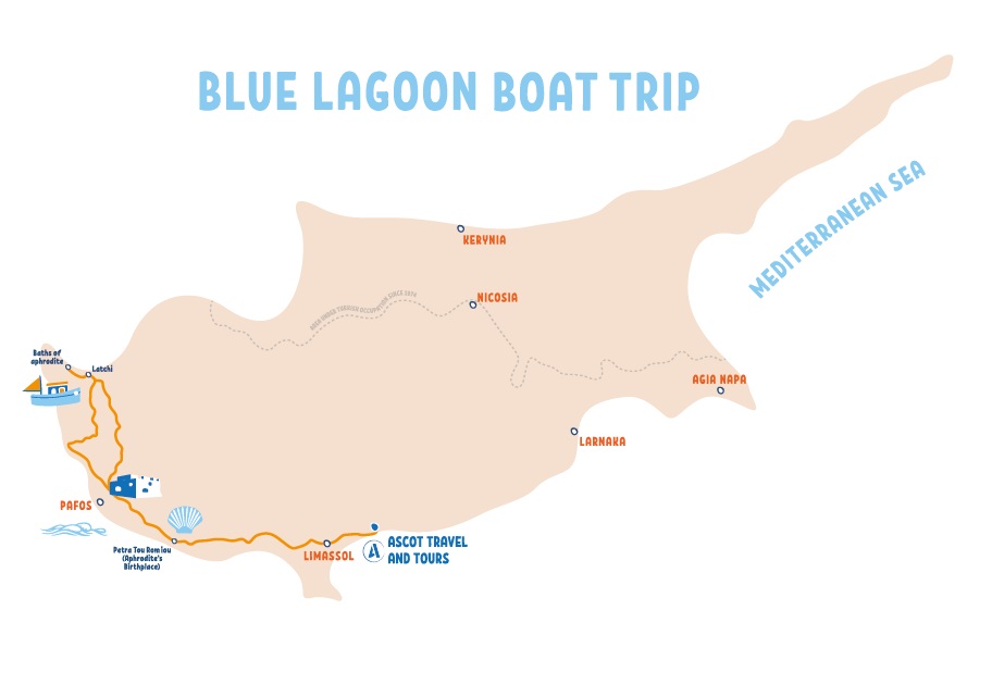 Blue Lagoon Excursion & Boat Trip Ascot Travel Cyprus