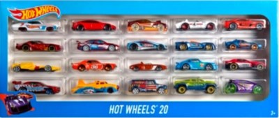 Hot Wheels Basic Diecast 20 Pack Kids ASDA Direct