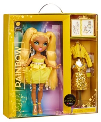 Rainbow High Fantastic Fashion Doll Sunny (Yellow) Toys & Character