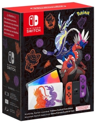 Nintendo Switch OLED Pokemon Scarlet and Violet Limited Edition Console