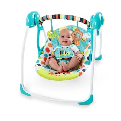Bright Starts Kaleidoscope SafariPortable Swing Baby at ASDA