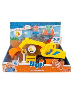 Blippi Excavator Toys & Character at ASDA