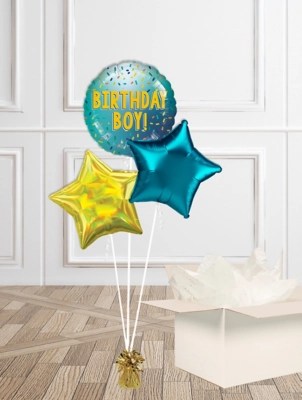 Amscan Birthday Boy Classic Bouquet Balloon in a Box Toys & Character