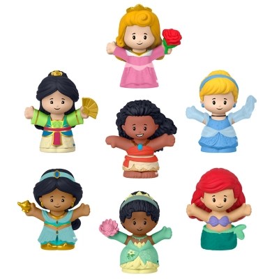Disney Princess Figure Pack by Little People® Toys & Character at ASDA