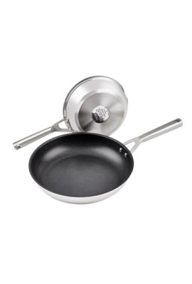 Ninja ZEROSTICK Stainless Steel 2 Piece Frying Pan Set (24cm/28cm
