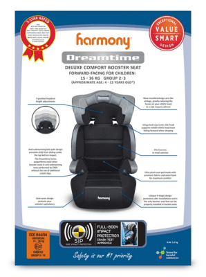 Harmony Dreamtime Deluxe Comfort Booster