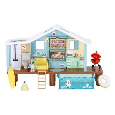 Bluey Beach Bluey's Beach Cabin Toys & Character at ASDA