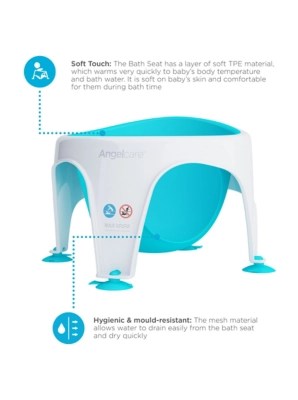 Angelcare Soft Touch Bath Seat Aqua Baby